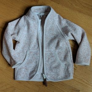 Toddler fleece jacket